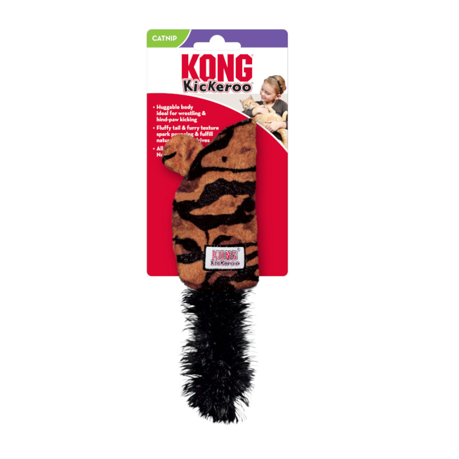 Kong Kickeroo Rat&oacute;n de peluche para gatos, , large Imagen numero 1